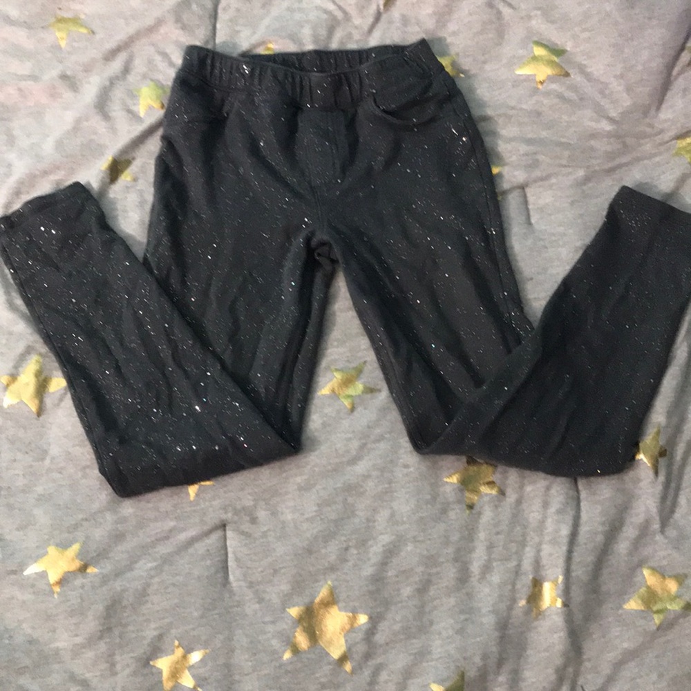 Girls sparkle pants size 10